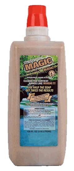 Industrial hand cleaner with a high concentration of magical properties